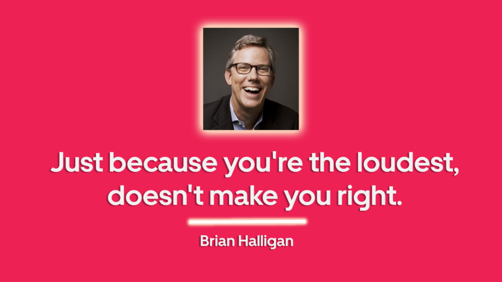 Brian Halligan quote about marketing - Growth Marketing